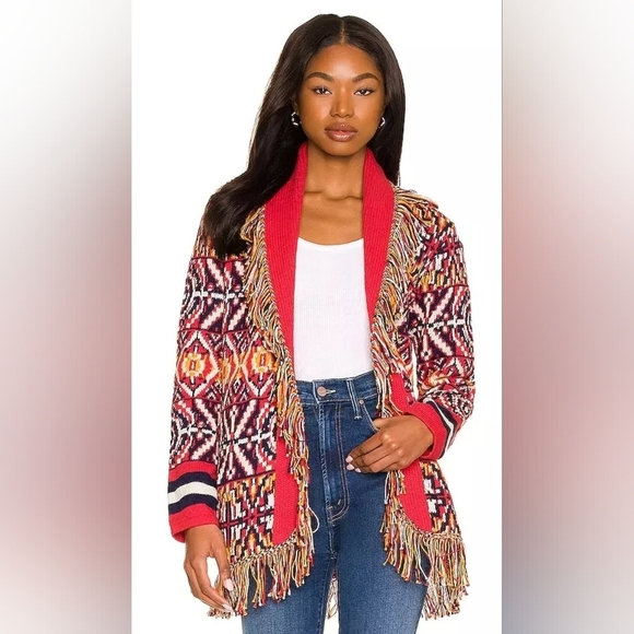 Mother The Belted Short Cardigan in Bass Culture - Picture 8 of 8